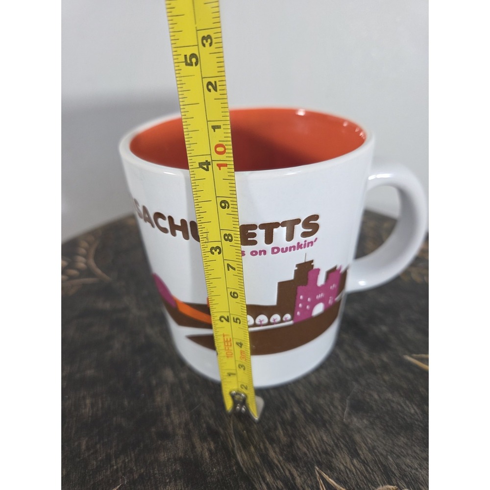 Dunkin' Donuts Destination Series Massachusetts Runs on Dunkin Coffee Cup Mug - Picture 5 of 6